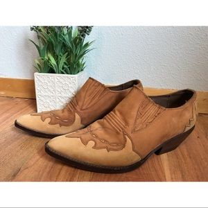 GUESS by Marciano Vintage Western Ankle Booties